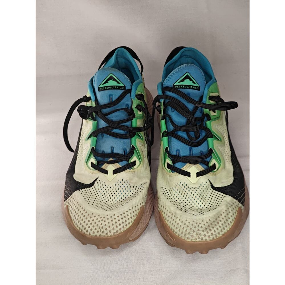 Nike Pegasus Trail 2 Barely Volt Poison Green Men's Size 12 - Picture 2 of 6